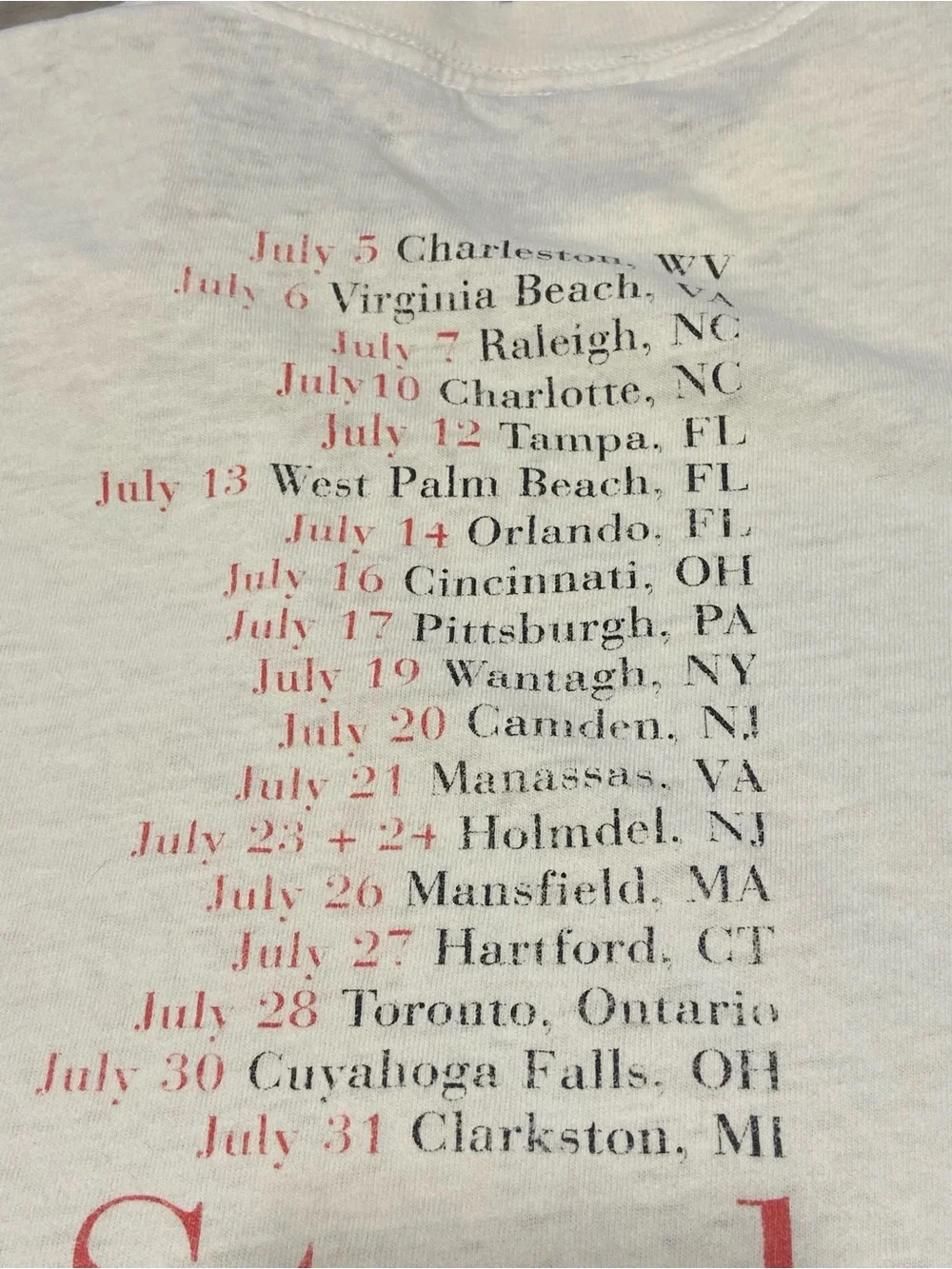 Vintage Steely Dan Tour 1996 Black & White Photo Giant Concert Tee Men's XL